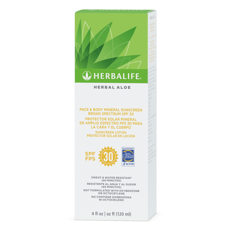 Herbal Aloe Face & Body Sunscreen Broad Spectrum SPF 30