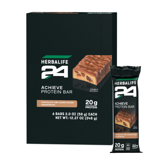 Herbalife24 ACHIEVE Protein Bar: Chocolate Chip Cookie Dough (Non-California States)