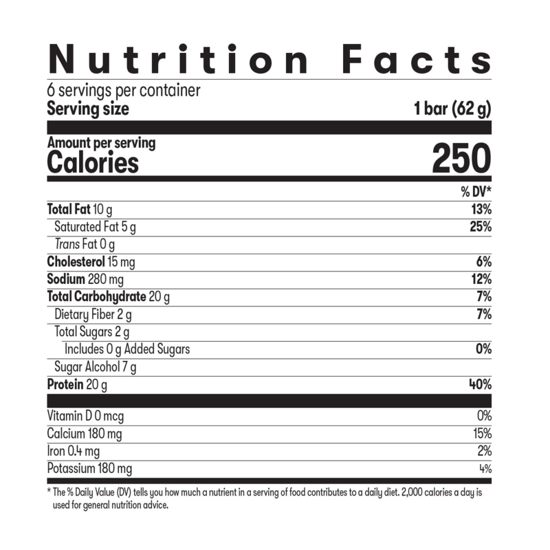 Herbalife24 ACHIEVE Protein Bar: Chocolate Peanut Caramel (California Only)