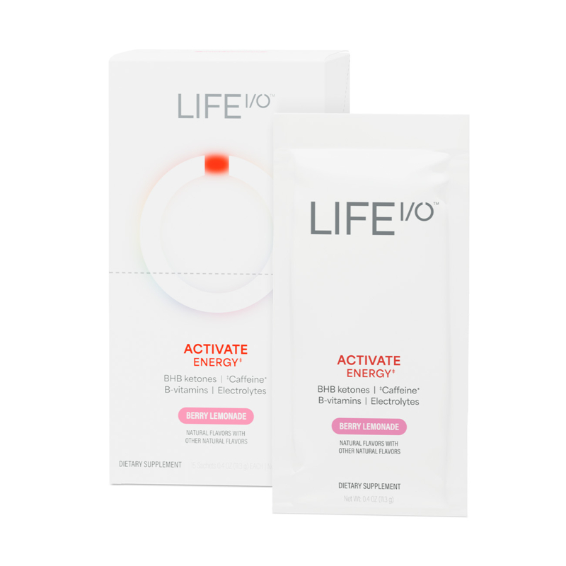 Life I/O Activate Energy: Berry Lemonade (Non-California States)