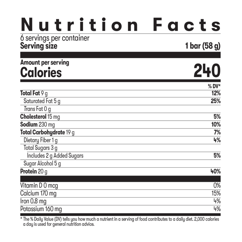 Herbalife24 ACHIEVE Protein Bar: Chocolate Chip Cookie Dough (California Only)